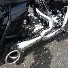 2 INTO 1 TURNOUT EXHAUST FOR M109R - CHROME