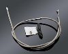 STAINLESS CLUTCH CABLE FOR HONDA VTX1300C 04-09 (High Efficiency)