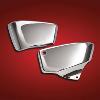 CHROME SIDE COVERS FOR VT1100 SHADOW/ ACE/ SABRE/ AERO 99-08 (NOT SPIRIT)