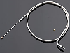 STAINLESS THROTTLE CABLE FOR INDIAN SCOUT 01-03