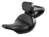 MIDRIDER DUAL SEAT WITH DRIVER BACKREST FRO VULCAN 1700 NOMAD / VOYAGER (PLAIN OR STUDDED)