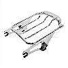 HARLEY '09-'17 TOURING CHROME AIR WING TWO UP LUGGAGE RACK