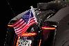 LED LIGHTED FLAG POLE WITH AMERICAN FLAG