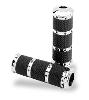 CONTOUR XL RENTHAL WRAPPED CABLE GRIPS ((BLACK OR CHROME))