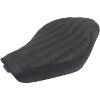 KNUCKLE SOLO SEAT - RIBBED - BLACK FOR SPORTSTER 04-20