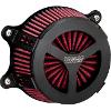 VO2 RADIANT III AIR CLEANER - BLACK FOR SPORTSTER 