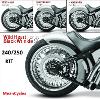 250/240 TWO-FIVE-O WIDE TIRE CONVERSION FOR MILWAUKEE-8® SOFTAIL® 2018 TO PRESENT