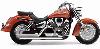 SPEEDSTER SLASH-DOWNS EXHAUST WITH POWERPORT FOR VTX 1300R 1300S 1300T Year: 2004 - 2009 (1831)