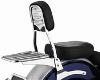 BACKREST INSERTS HONDA OEM/ FLUTED ALL HONDA CRUISERS