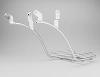 CHROME REAR FENDER GUARD RAIL 750 AERO