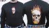 MEN S LONG SLEEVE SKULL SHIRT