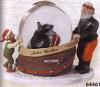 SANTA & HELPER SNOWGLOBE