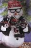 CLOTHTIQUE BIKER SNOWMAN
