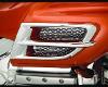 CHROME SIDE FAIRING ACCENT GRILLE FOR HONDA 01-10 GL1800