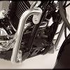 1 1/4 INCH 2 PIECE MINI CHROME HIGHWAY BARS FOR YAMAHA V-STAR 650 CUSTOM/ CLASSIC 98-08
