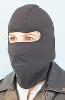 BLACK DELUXE BALACAVA FLEECE FACEMASK AND NECK GAITERS