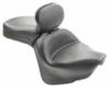 ONE PIECE VINTAGE TOURING SEAT WITH DRIVER BACKREST FOR VN900 CLASSIC 06-UP/ CUSTOM 07-UP