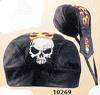 LEATHER SKULL HEADWRAP