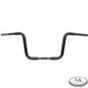 10 INCH BLACK APE HANGER W/ 8 INCH PULL BACK FOR THROTTLE BY WIRE 