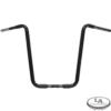 20 INCH BLACK APE HANGER W/ 8 INCH PULL BACK FOR THROTTLE BY WIRE 