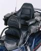 BLACK/ CHARCOAL DRIVER BACKREST PAD SET FOR HONDA 88-00 GL1500