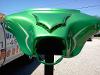 PSYCHOTIC SCOOP SMOOTH FACE W/HOLES AND LED LIGHTS FOR BATWING FAIRING (PRIME)