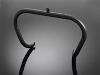 BLACK FAT BAR EXTREME 1 INCH FOR HARLEY DYNA ( CHECK FITMENT BELOW) 