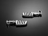 TECH GLIDE HIGHWAY PEGS W/ 1 INCH/ 7/8 