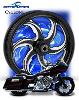 CYCLONE DS BLACK SET OF WHEELS SOFTAIL