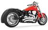 CHROME SHARP CURVE RADIUS EXHAUST FOR M109R (02 READY) 2 IN STOCK