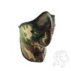 NEO-X WOODLAND CAMO FACE MASK REMOVABLE FILTER & NK SHLD