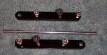 2" FOOTPEG EXTENSIONS FOR VICTORY (BLACK-SILVER OR CHROME)