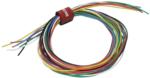 20 GAUGE SILICONE WIRE KIT FOR APE HANGERS (35 FEET - 7 COLORS)