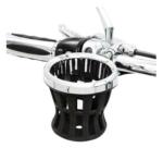 CIRO DRINK HOLDERS WITH 7/8"& 1" OR 1-1/4" CLAMP ((CHROME OR BLACK))