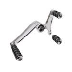 HEAL-TOE SHIFT LEVER CHROME WITH MATCHING BRAKE PEDAL PEG FOR INDIAN SCOUT 2015-UP ((IN STOCK))