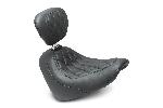 WIDE TRIPPER™ DIAMOND SOLO SEAT WITH DRIVER BACKREST FOR HARLEY-DAVIDSON FAT BOB 2018-'21