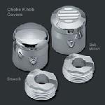 CHROME CHOKE KNOB COVER/ SMOOTH