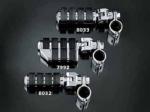 DUALLY ISO-PEGS WITH CLEVIS AND 1-1/4" CLAMPS (PAIR)