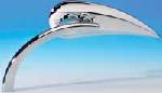 CUSTOM NESS MICRO DIE CAST MIRROR/ RAD II TEARDROP/ LEFT