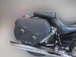 CLICK AND LOCK PLAIN SADDLEBAGS SET FOR VTX 1300 / 1800 C (Mounting hardware included)