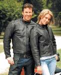 .RACE LEATHER JACKET (38-46)