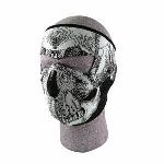 NEOPRENE "GLOW IN THE DARK" SKULL MASK (TU509231/ PA25030068)