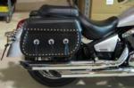 CROSS COUNTRY SADDLEBAGS FOR VULCAN 900 CLASSIC 07-08 (Quick release-Hardware included)