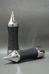RAPTOR CHROME END GRIPS (SET) 