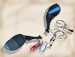 MOTORCYCLE MIRROR AUDIO COMBINED ALL IN ONE SYSTEM, with MP3/USB/FM RADIO/AUX IN/LED DISPLAY ON THE MIRROR (BLACK)
