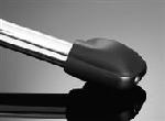 BAR-END BLACK MIRRORS FOR 1 INCH HANDLEBARS (SET) 
