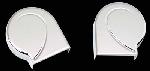 SMOOTH HORN COVER FOR ROADSTAR / RAIDER (PAIR)
