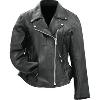 ROCKY MOUNTAIN HIDES SOLID GENUINE BUFFALO LEATHER LADIES JACKET