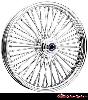 .FAT 50 CHROME SPOKE WHEEL FOR INDIAN CLASSIC / VINTAGE / CHIEFTAIN / ROADMASTER