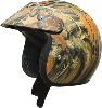 FX75 CAMO OPEN FACE 3/4 HELMET